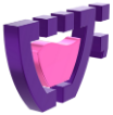 Logo 3d da cupcode virada